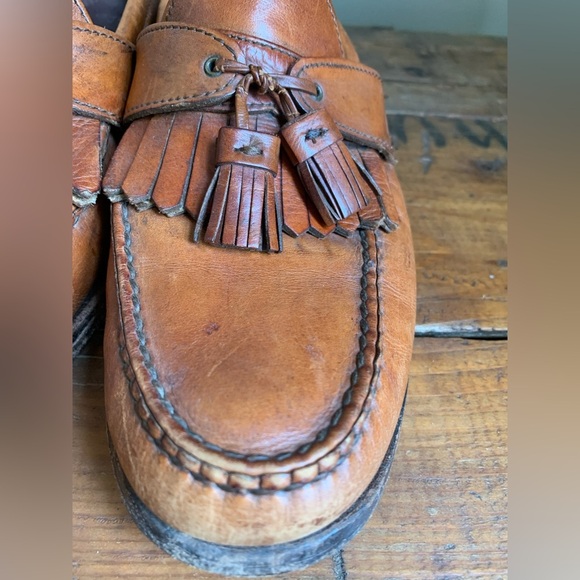 Allen Edmonds Tassel Loafers enfield shoes old money office academia leather usa - Picture 4 of 14